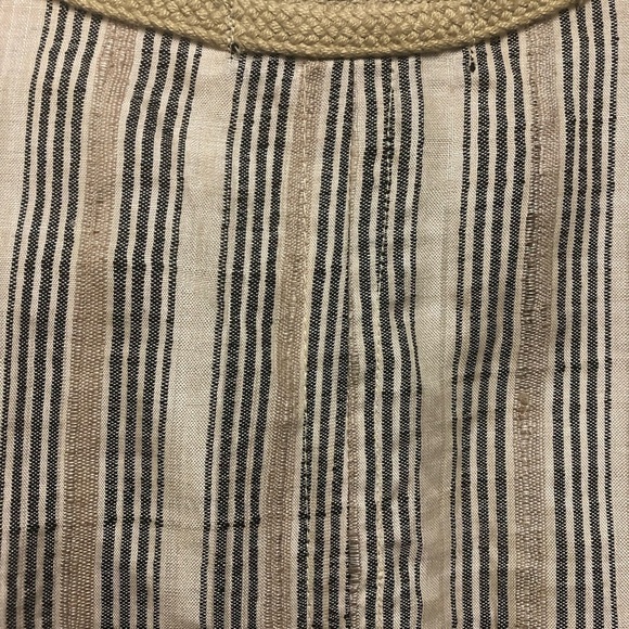 J Peterman Sleeveless Silk Long Tunic Duster Cardigan Button Front Women’s Small - Picture 14 of 15